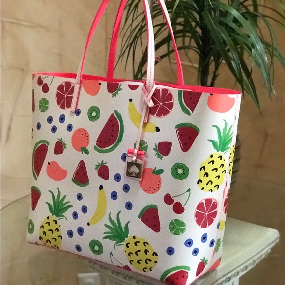 NWT Kate Spade How Refreshing Len Fruit Medleytote - Picture 2 of 8