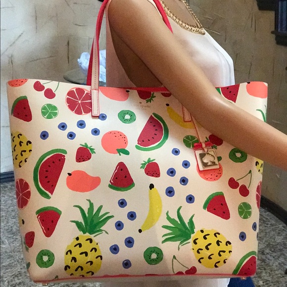 NWT Kate Spade How Refreshing Len Fruit Medleytote - Picture 6 of 8
