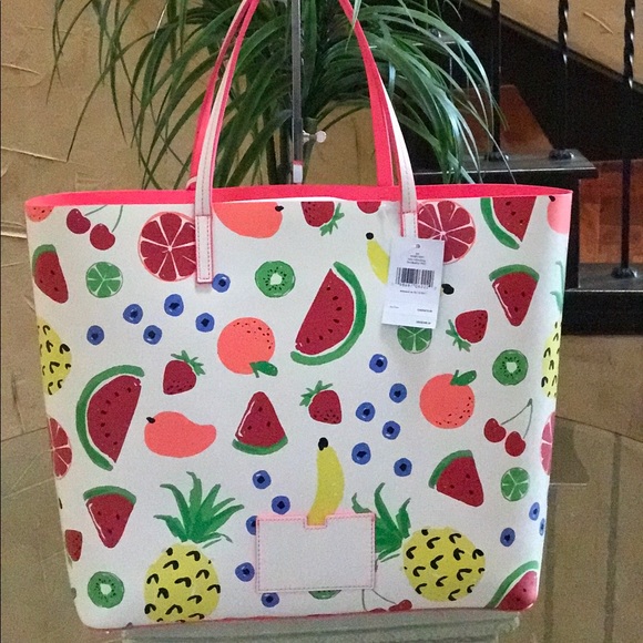 NWT Kate Spade How Refreshing Len Fruit Medleytote - Picture 7 of 8