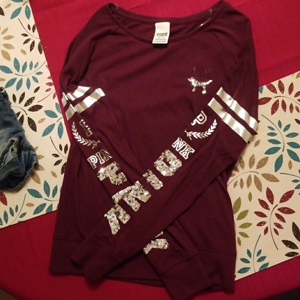 Marroon PINK long sleeve