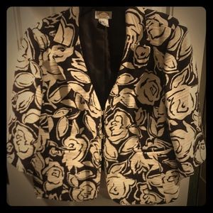 Talbots 3/4 length blazer