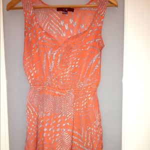 Light orange dress