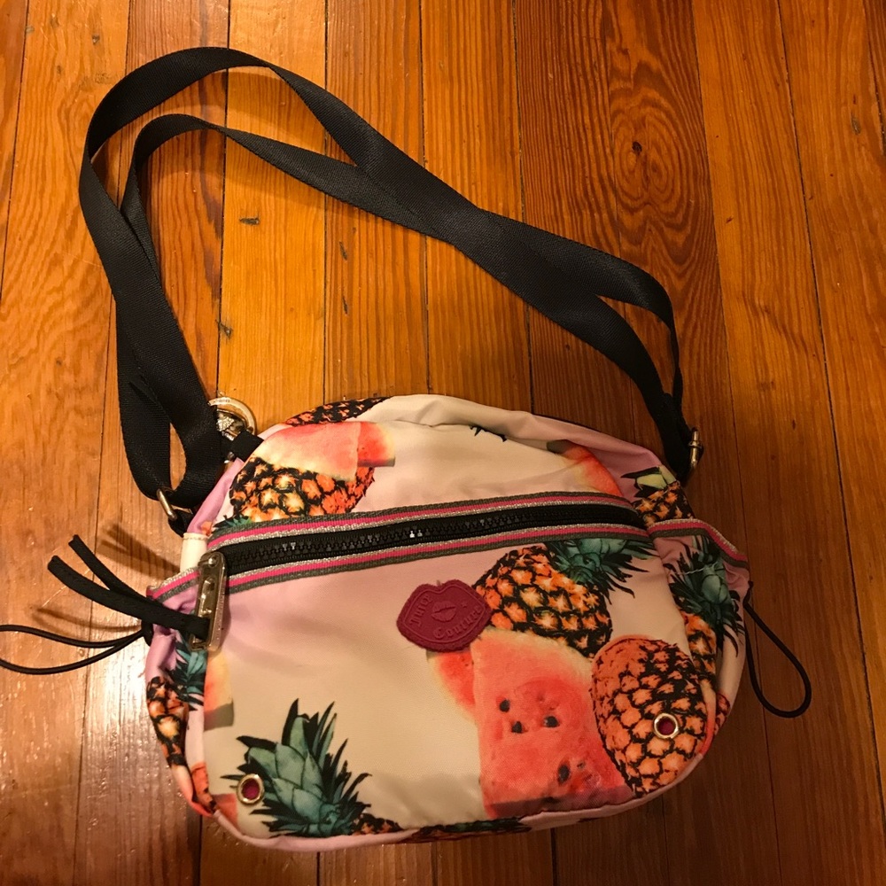 Juicy Couture Fruit Nylon Crossbody Satchel