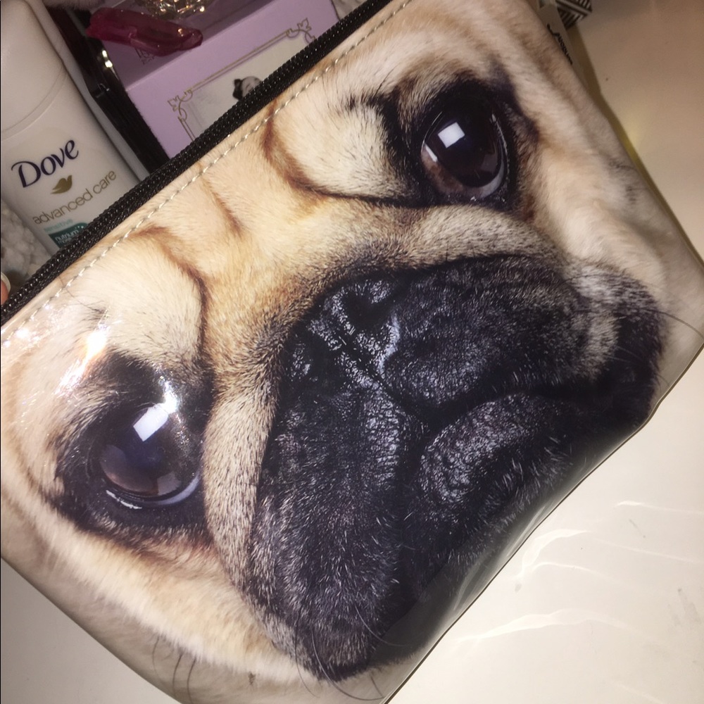 BRAND NEW PUG MAKEUP BAG!