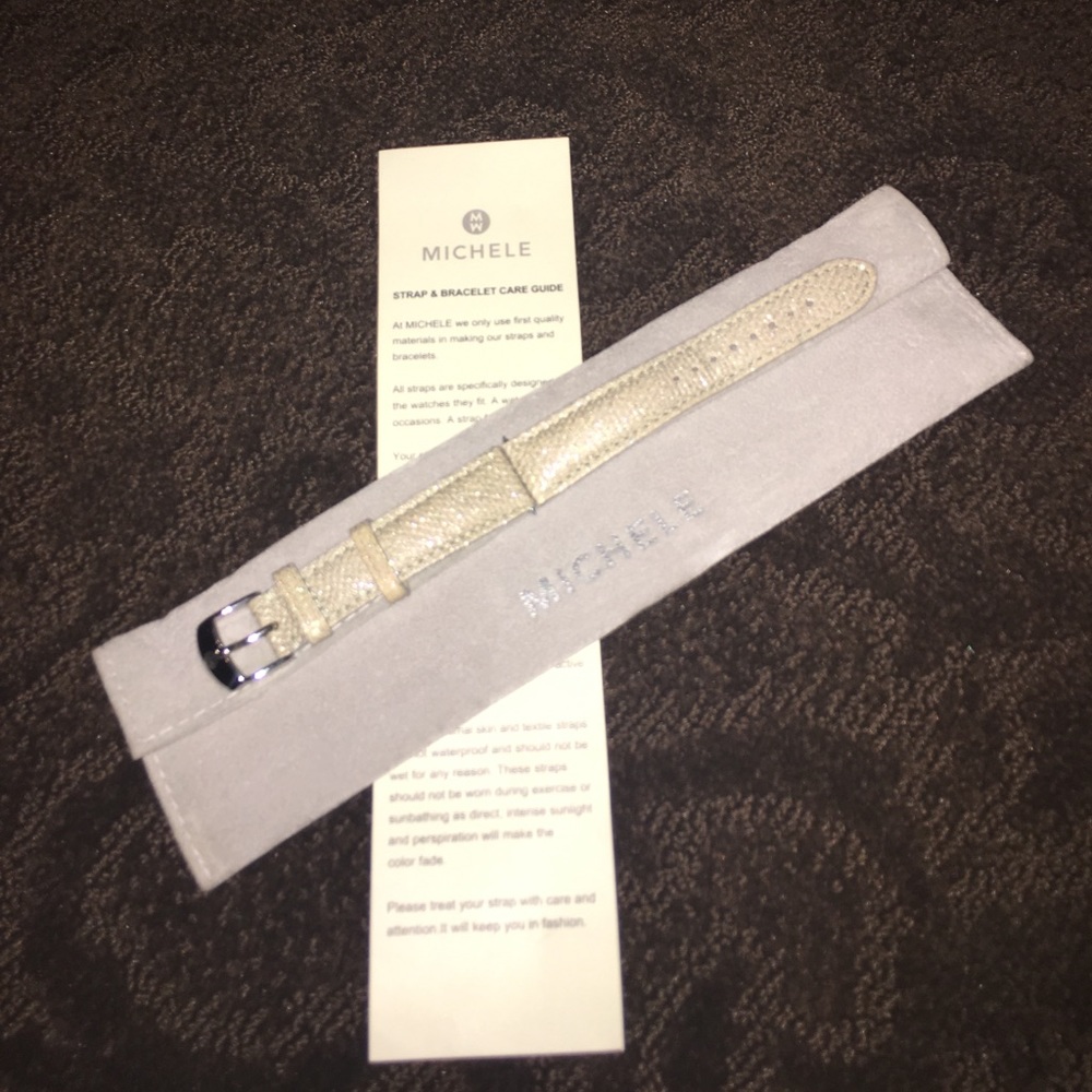 Authentic Michele watch band!