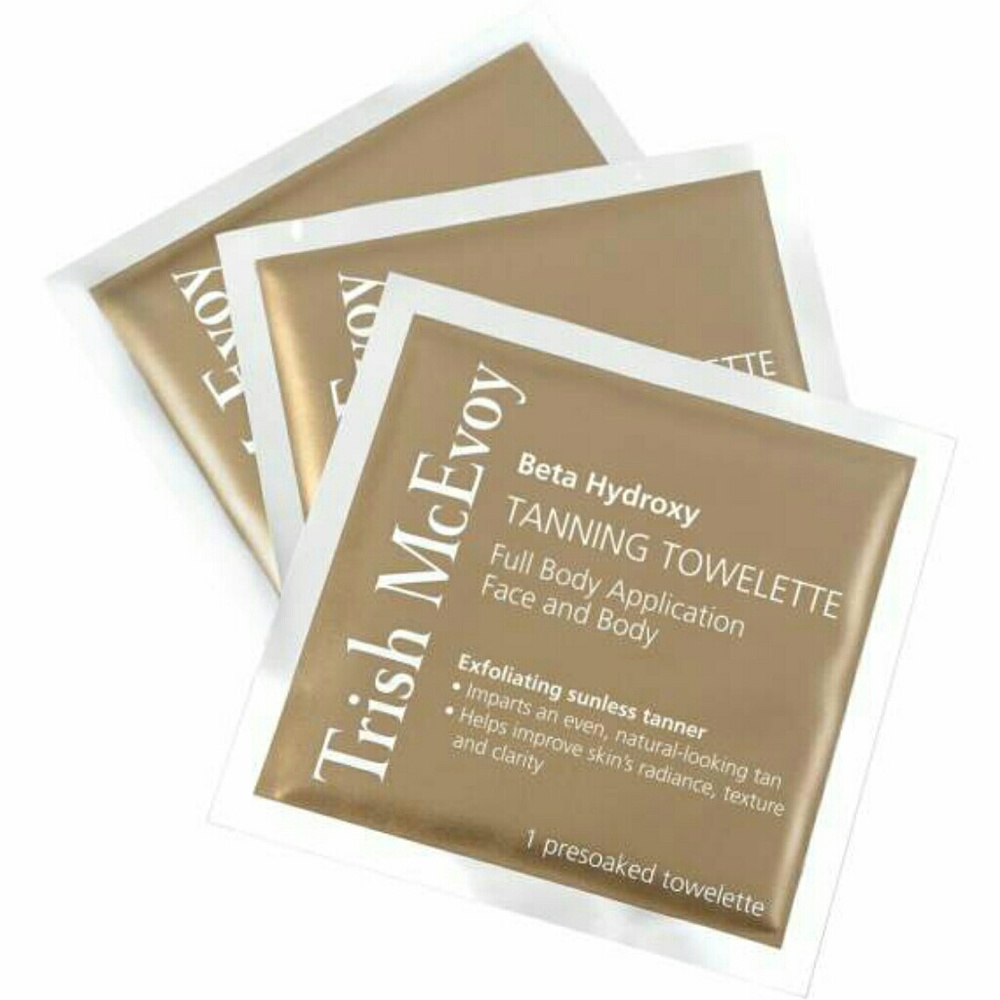 Trish McEvoy Beta Hydroxy Tanning Towelettes 8ct