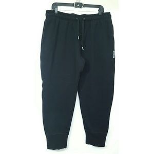 Reebok Black Jogger Sweatpants