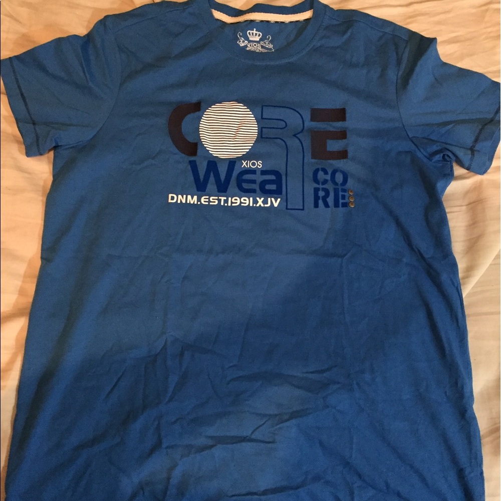 Xiox blue shirt