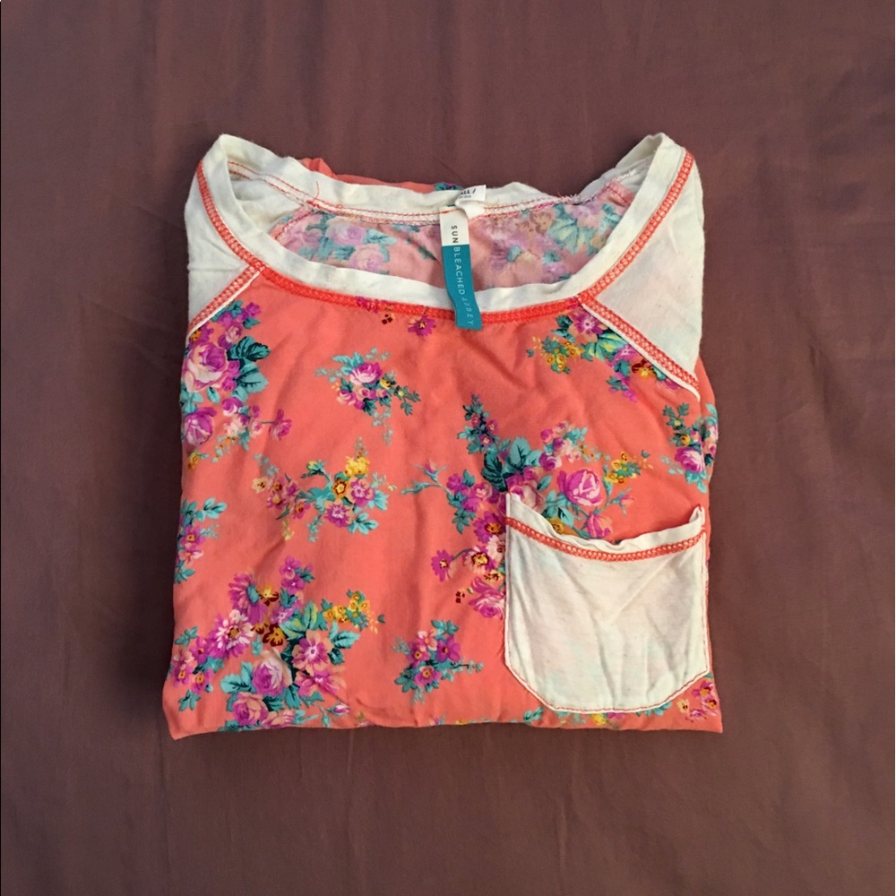 SUN BLEACHED ABBEY / Floral Long Sleeve