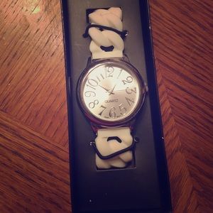 Avon Quarts Watch with Silicon Woven Band