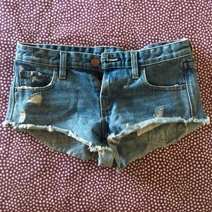 NEW BDG Dolphin Rise Jean Shorts