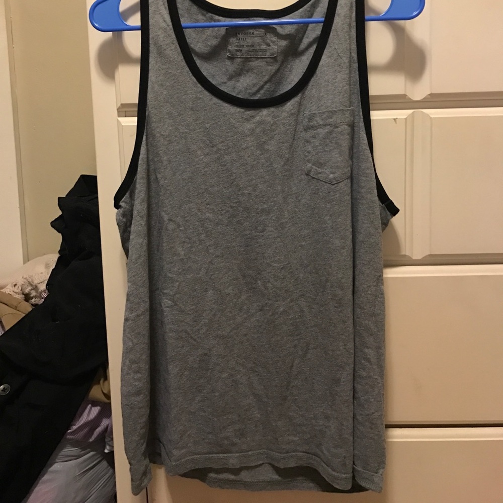 Grey tank