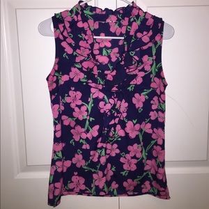 lilly pulitzer floral tank