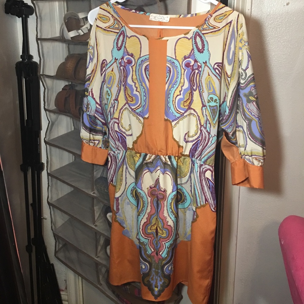 Colorful comfy summer dress