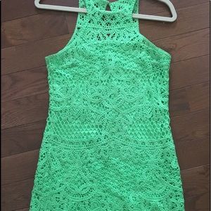 Green Eyelet Lilly Pulitzer Dress