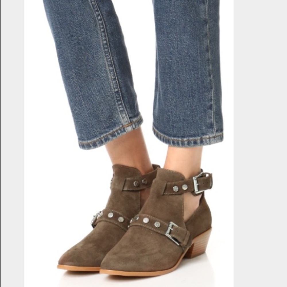 Rebecca Minkoff Abigail Leather Ankle Boots