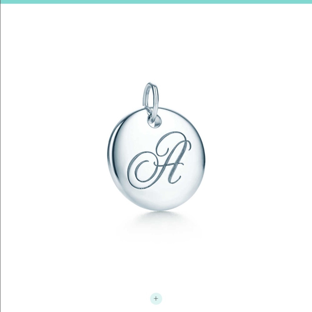 Tiffanys Letter A charm NEW