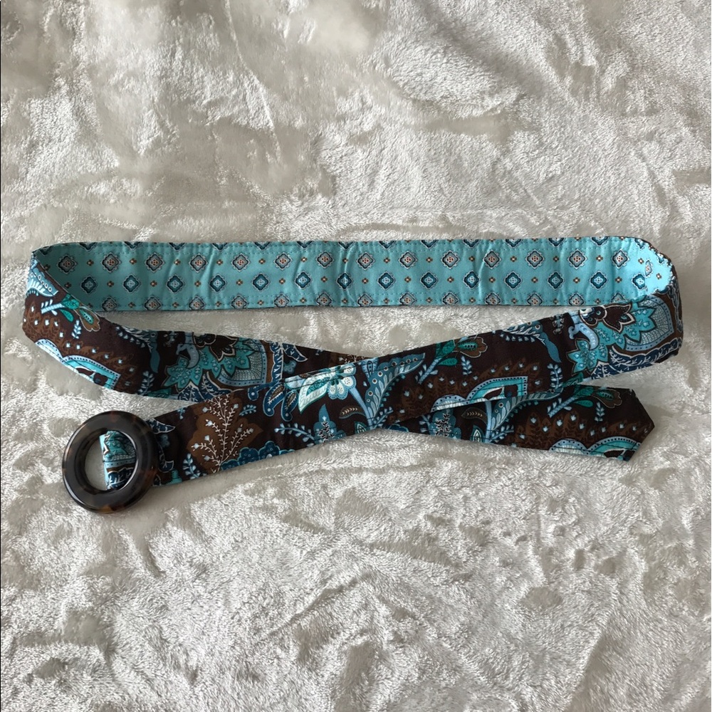 Reversible VB Belt in Java Blue