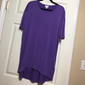 Solid Purple LuLaRoe Irma