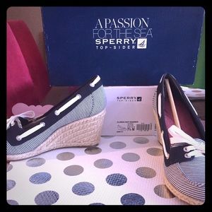 Sperry Wedges- Brand New