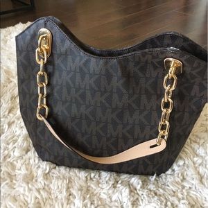 Michael Kors Lilly Medium Tote Brown
