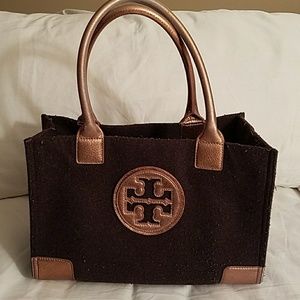 Tory Burch felt tote