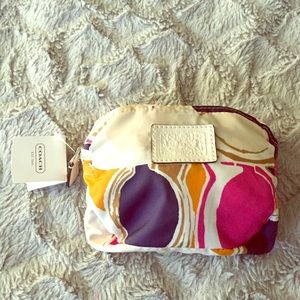 Coach folding tote bag