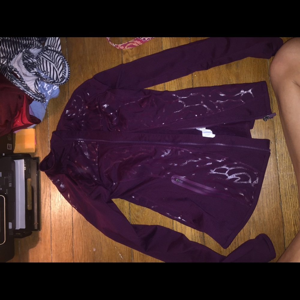 Athletic zip up