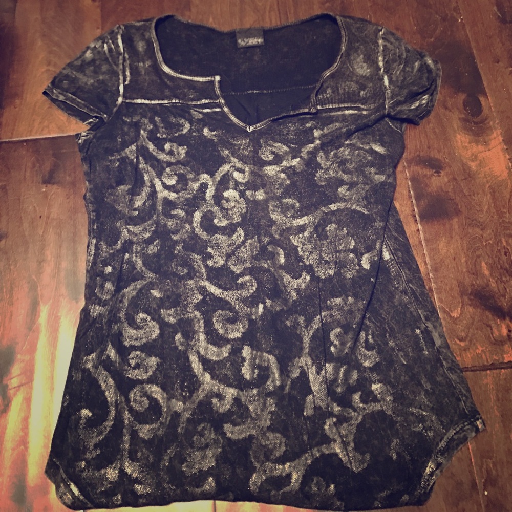 Daytrip metallic tee