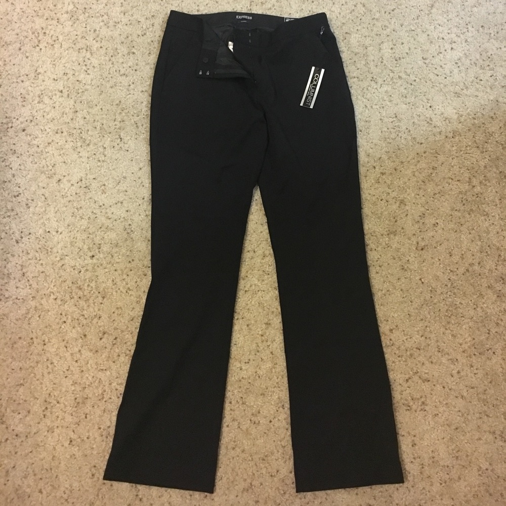 Express black columnist dress slacks