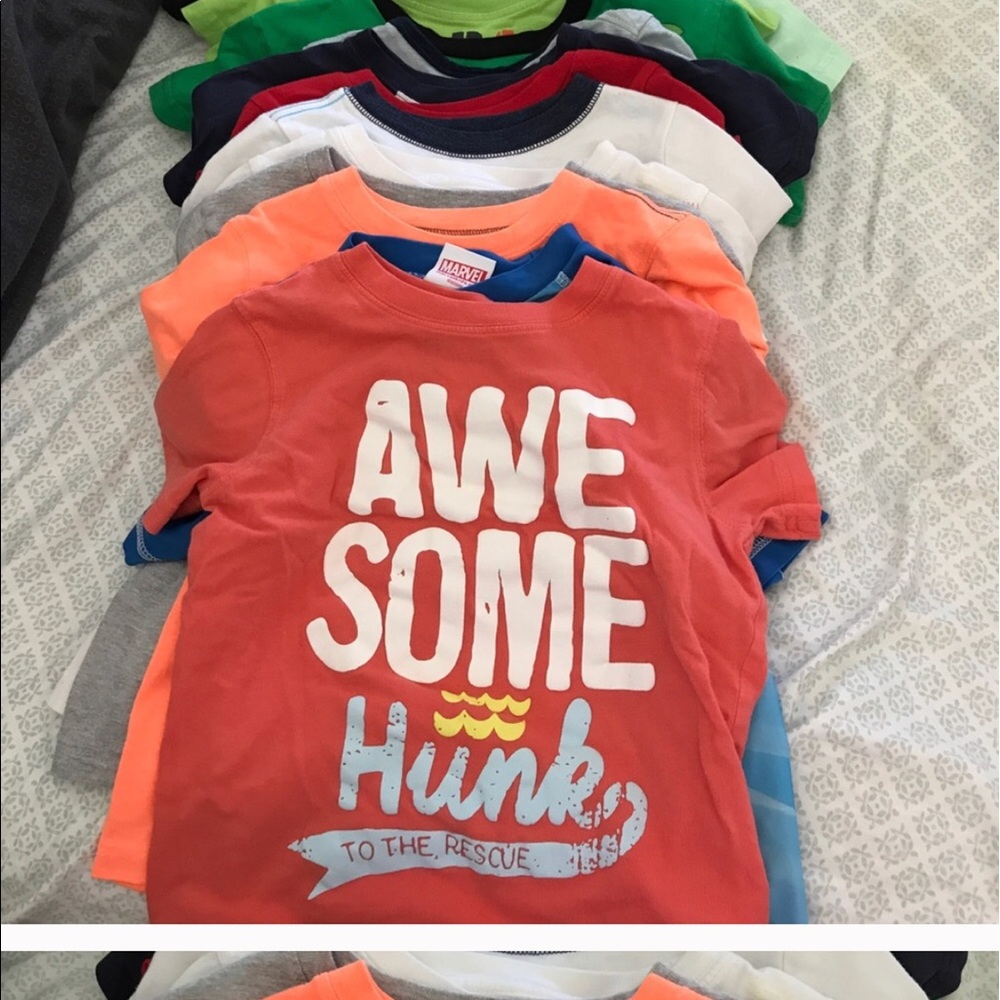 3t/4t gently used t shirts