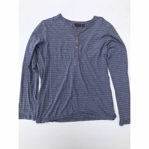 Esprit long sleeve Henley shirt