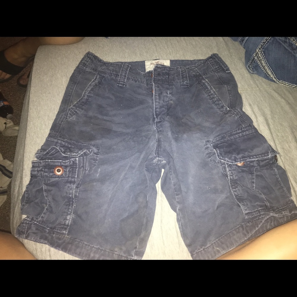 Hollister shorts navy blue