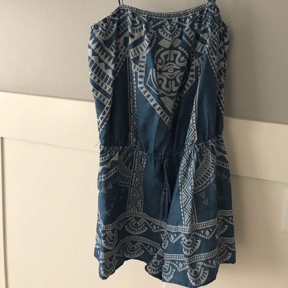 Blue romper