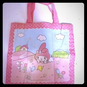 🌸Sanrio My Melody mini tote bag 1976 🐰*rare*