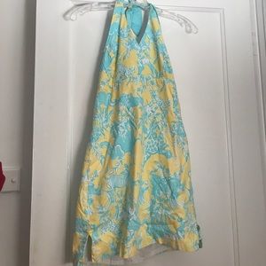 Blue and Yellow Lilly Pulitzer dress