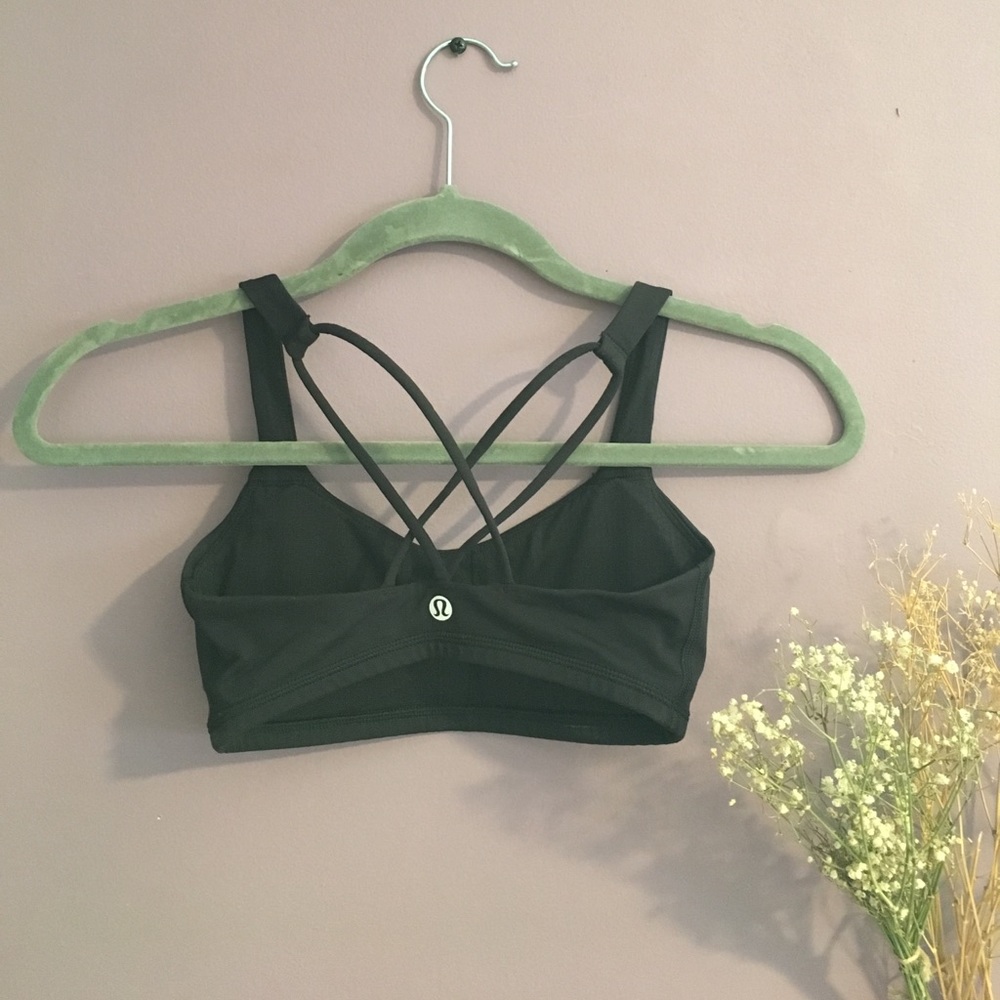 Lululemon racerback strappy sports bra