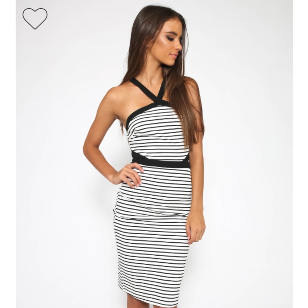 Peppermayo stripped dress size 12 Australia size