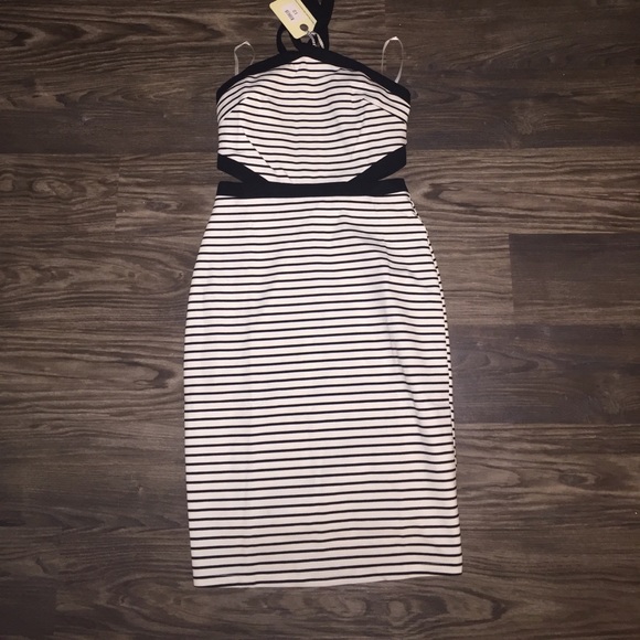 Peppermayo stripped dress size 12 Australia size - Picture 2 of 7