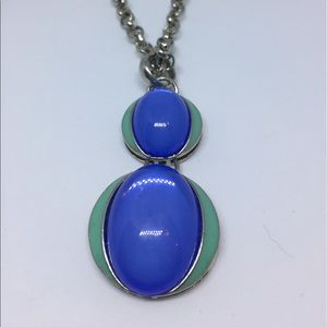 Coldwater Creek blue stone necklace