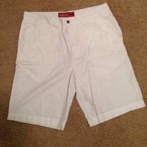 Men's white shorts