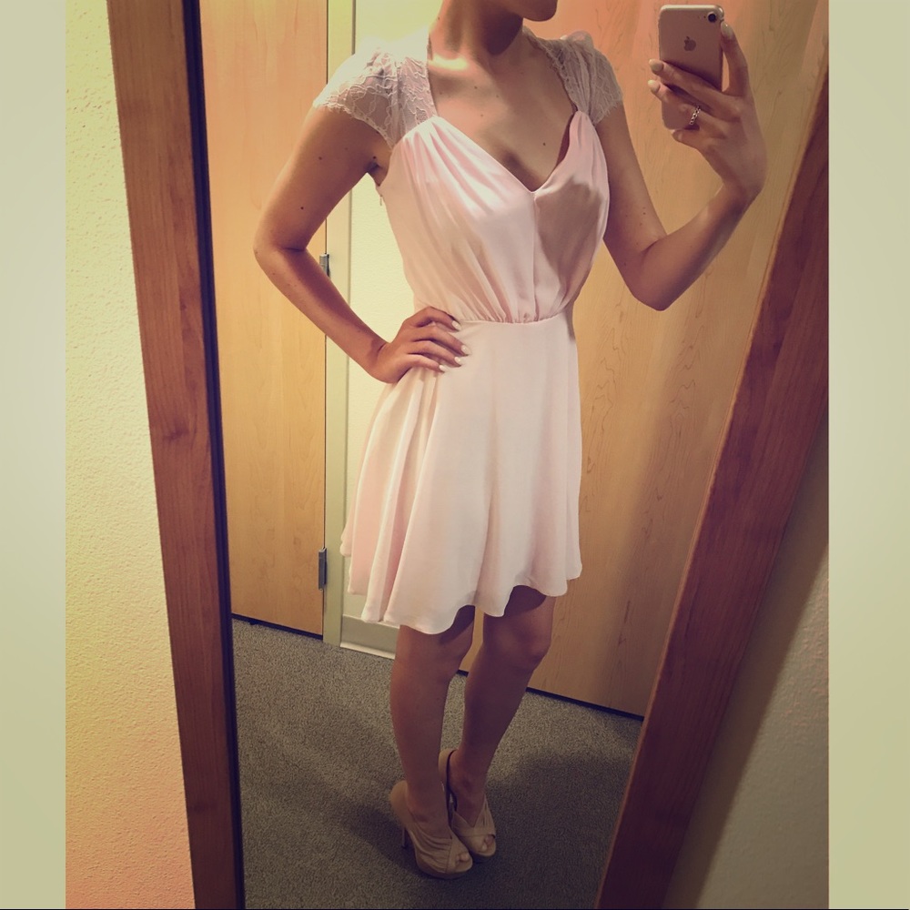 Light Pink ASOS dress