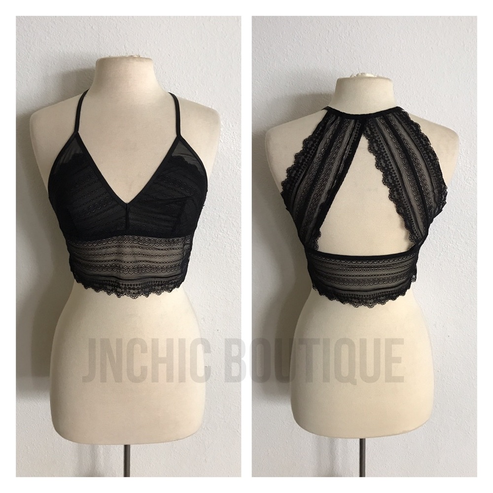 (Plus) Lace detail bralette - Picture 2 of 3