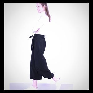 Zara Black Culottes Size S