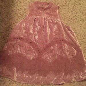 Anthropologie velvet top