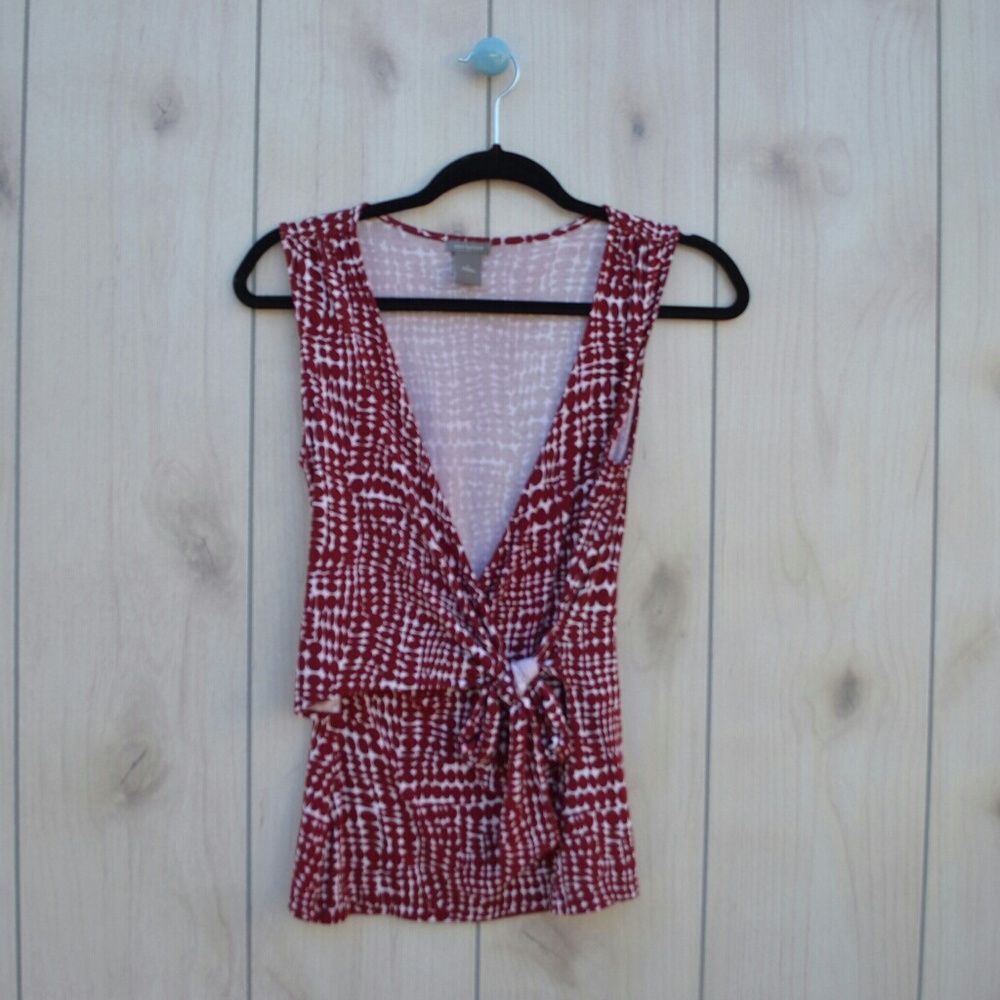 Ann Taylor Wine Colored Top