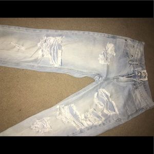 Ripped Boyfriend Jeans