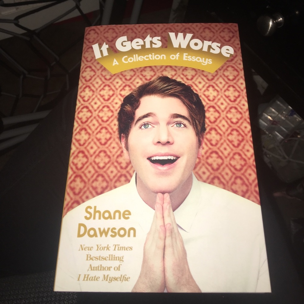 NEW SIGNED It Gets Worse Shane Dawson Book