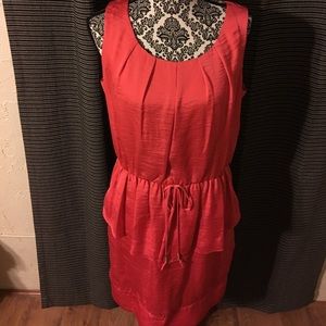 Dark Orange Dress
