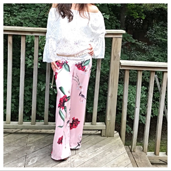 Pants - ✨LAST ONE ✨made in Italy floral pants